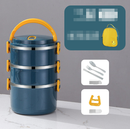 Insulated Stainless Steel Lunch Container Set