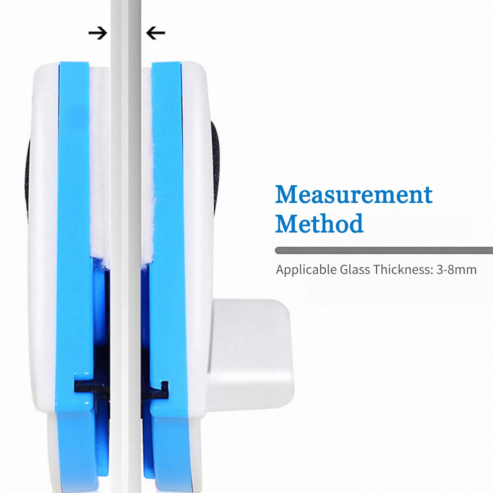 Double Sided Magnetic Glass Cleaner