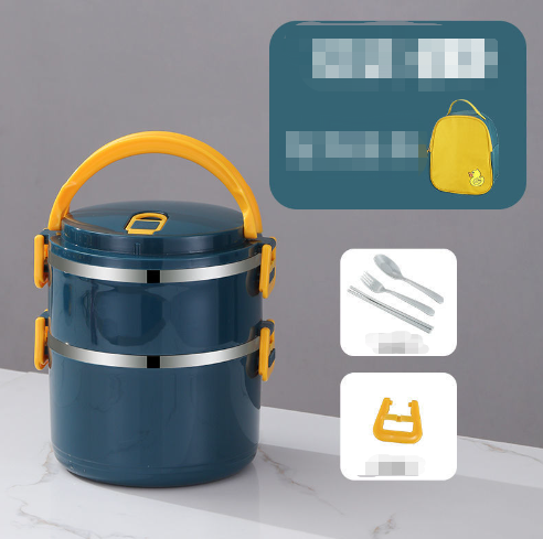 Insulated Stainless Steel Lunch Container Set