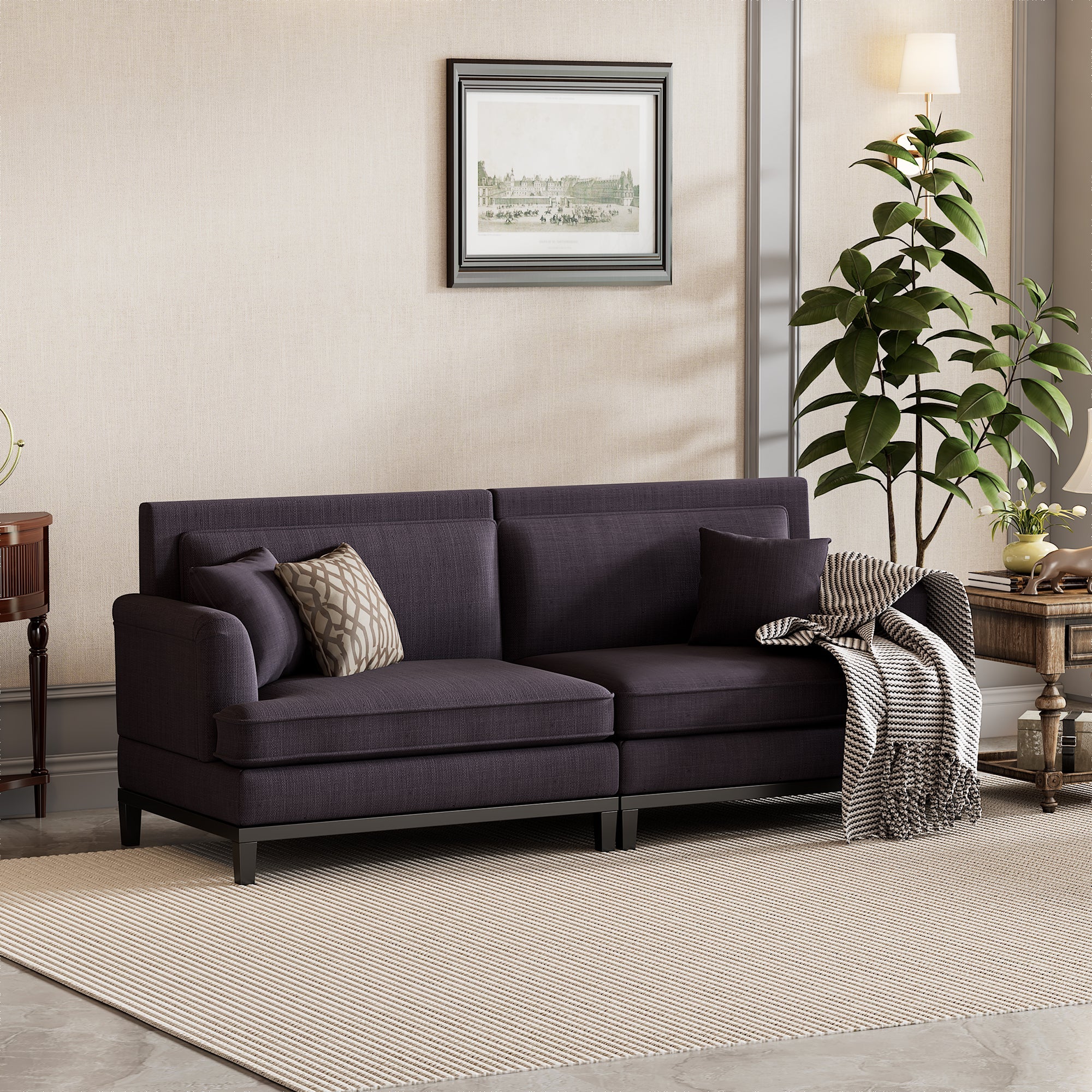 Upholstered Style Sofa