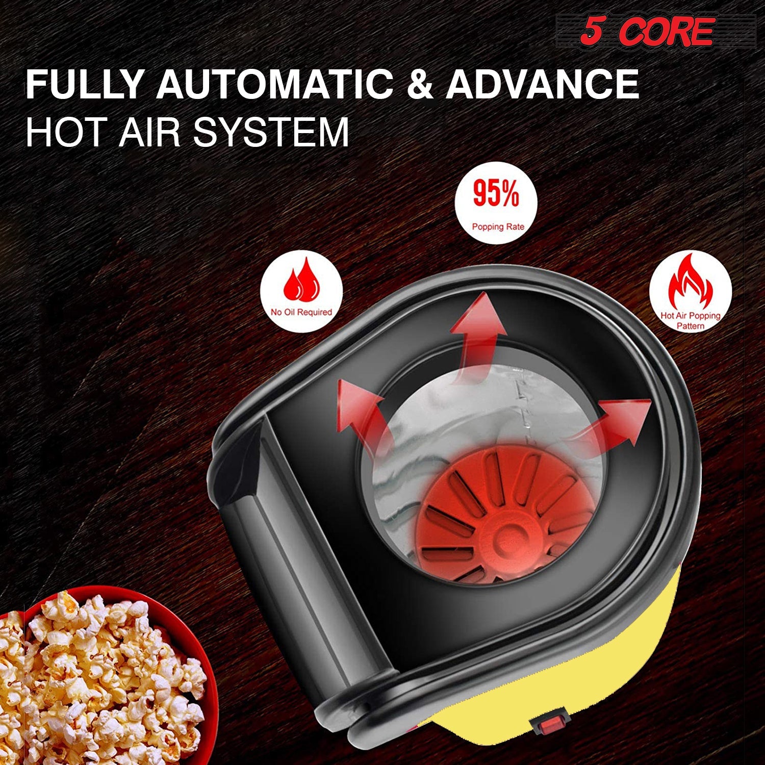 5Core Popcorn Machine