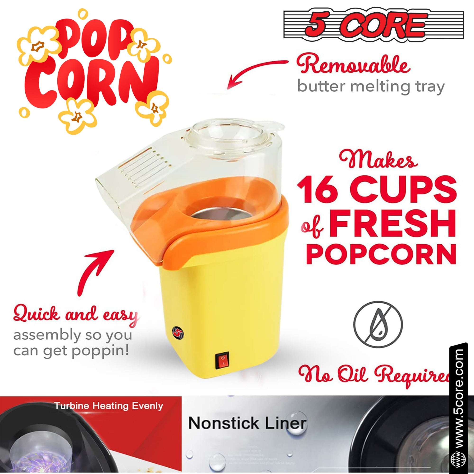 5Core Popcorn Machine