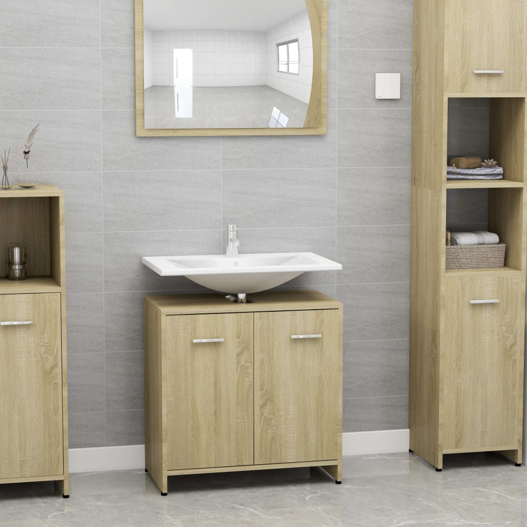 White Bathroom Cabinet