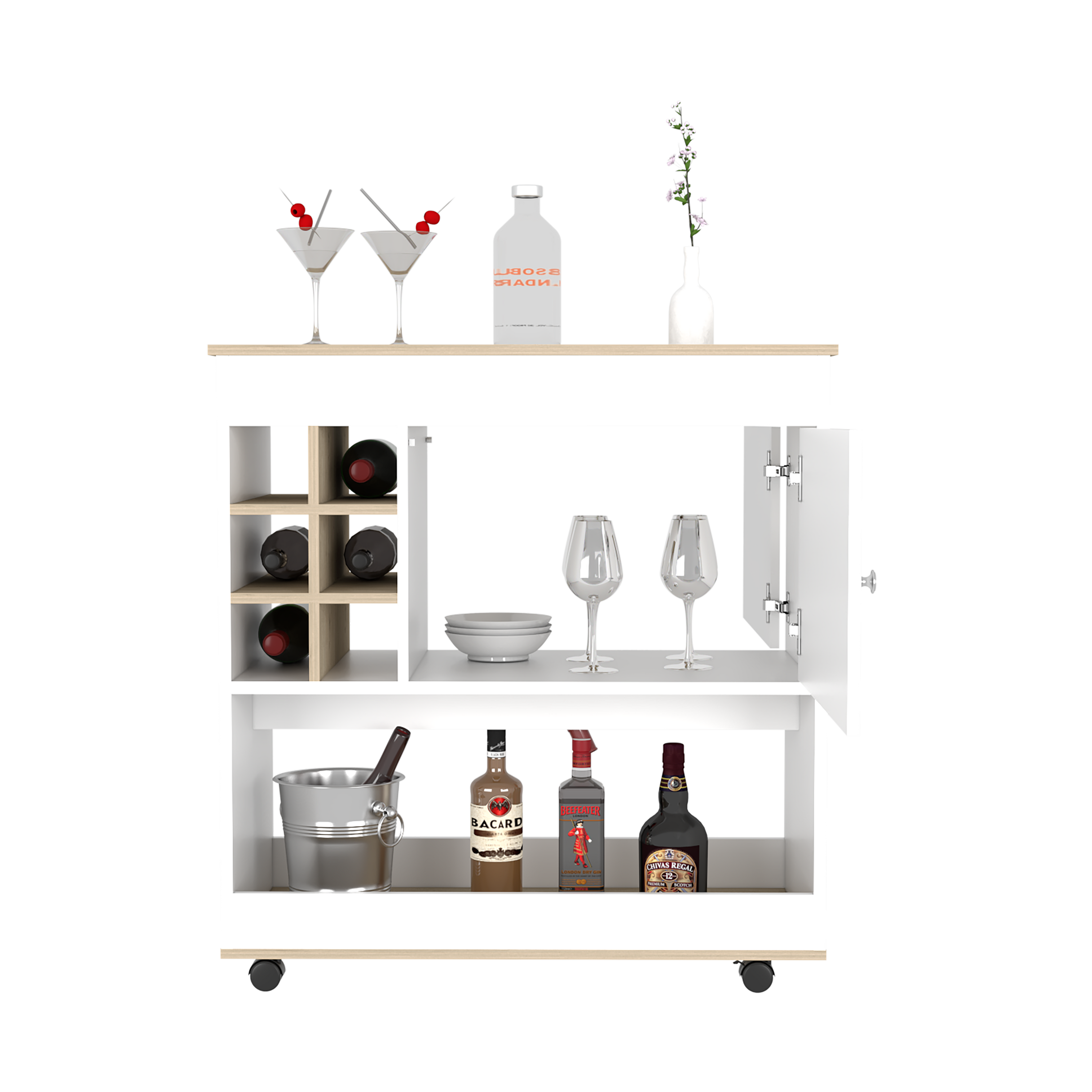 Bar Cart Aloha