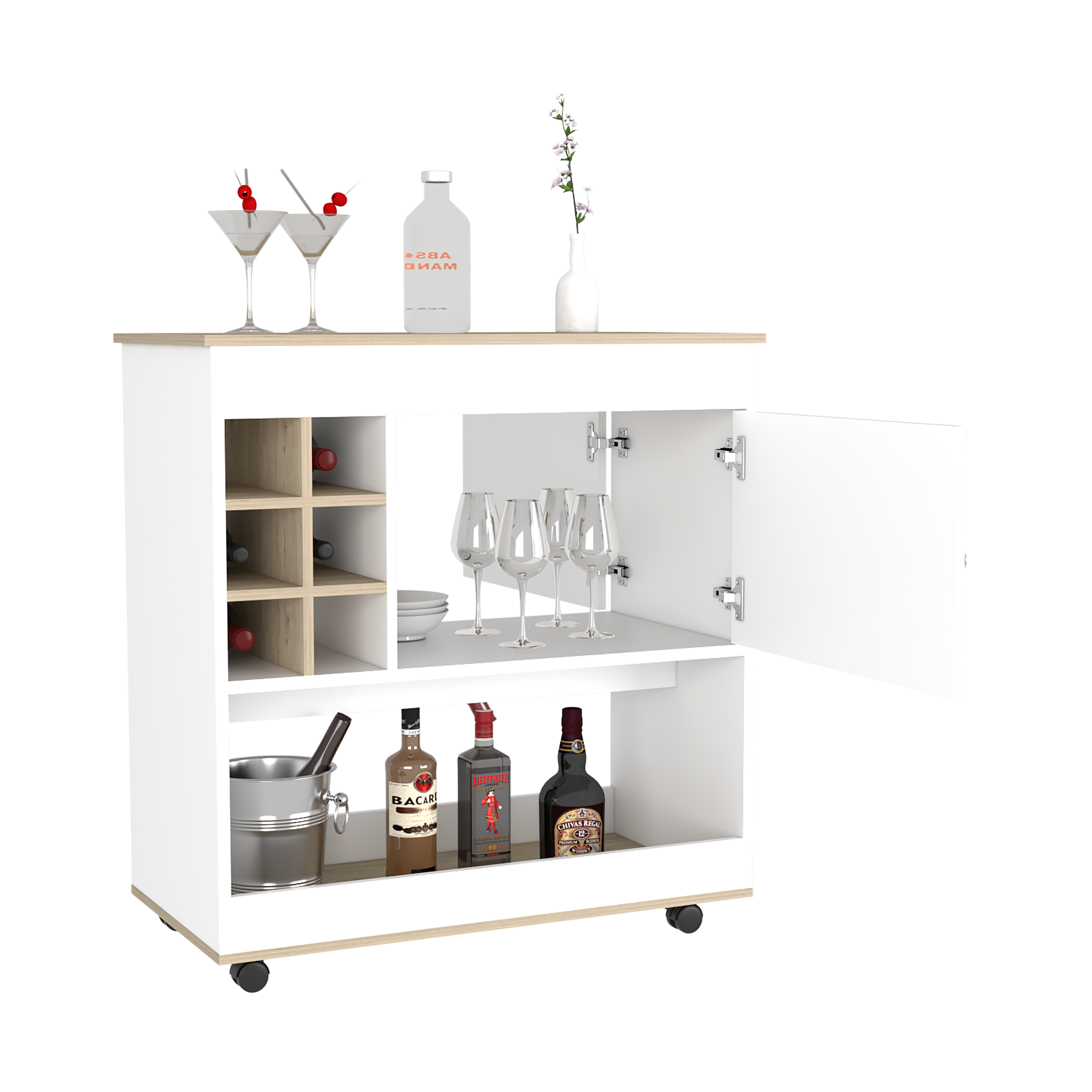 Bar Cart Aloha