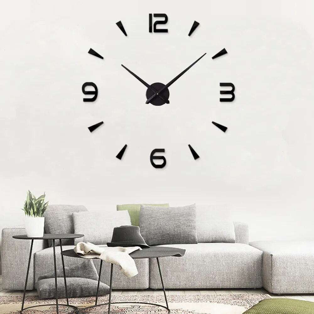 Large Wall Clock Quartz