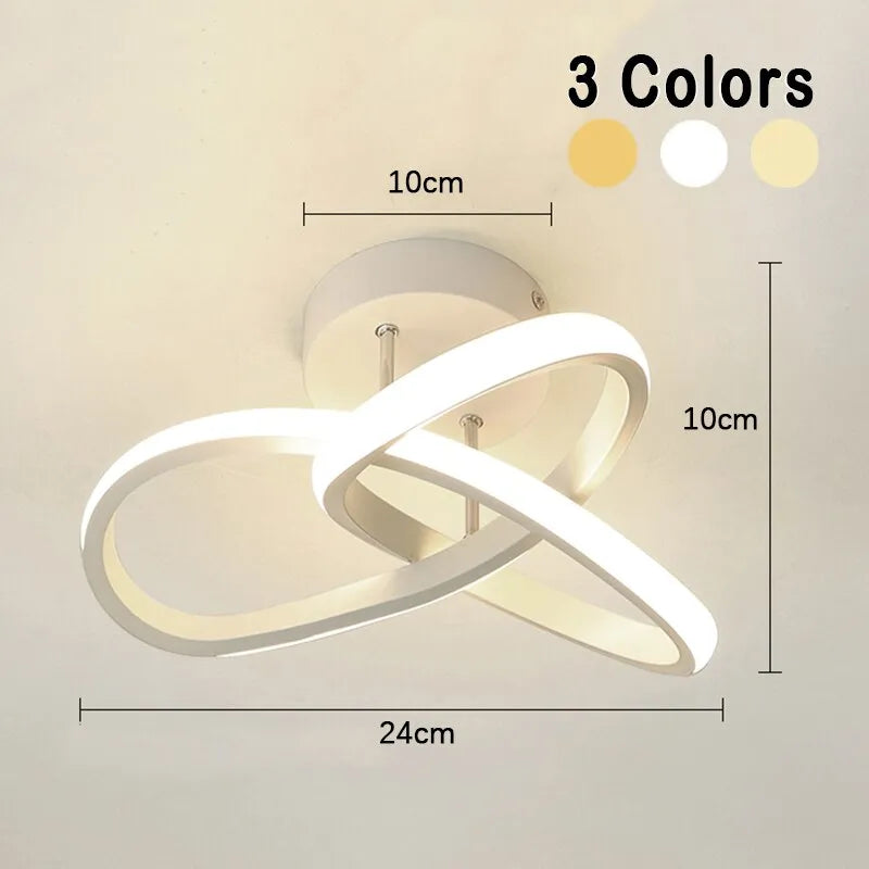 Three Colors Ceiling Lamp