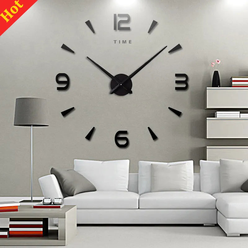 Large Wall Clock Quartz