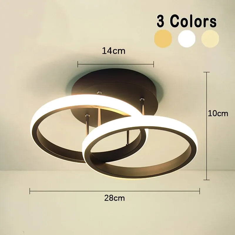 Three Colors Ceiling Lamp