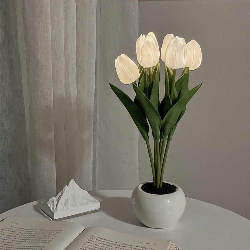 Artificial Flowerpot Night Light